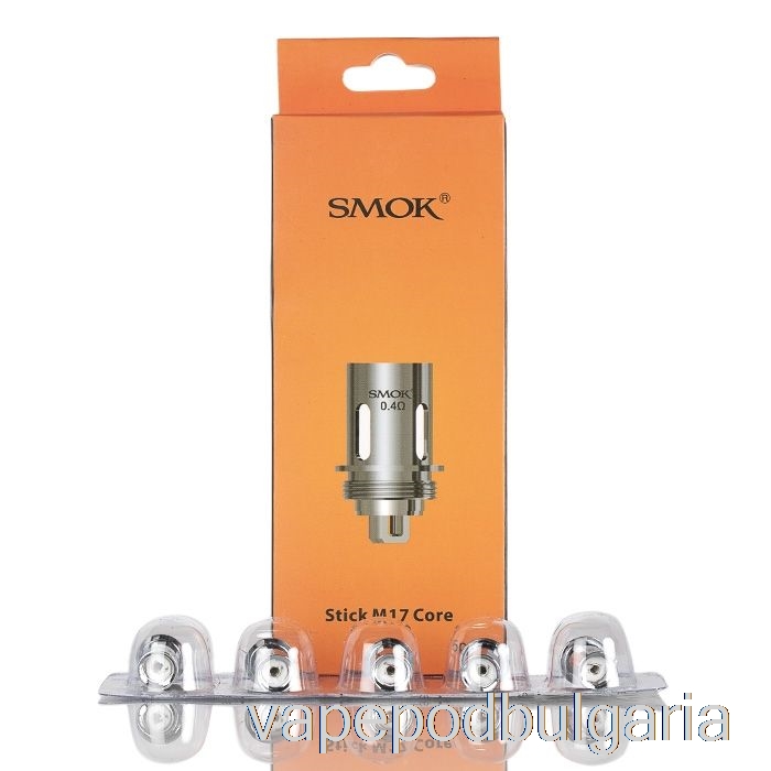 Vape Технически характеристики Smok Stick M17 резервни намотки 0.4ohm двуядрени